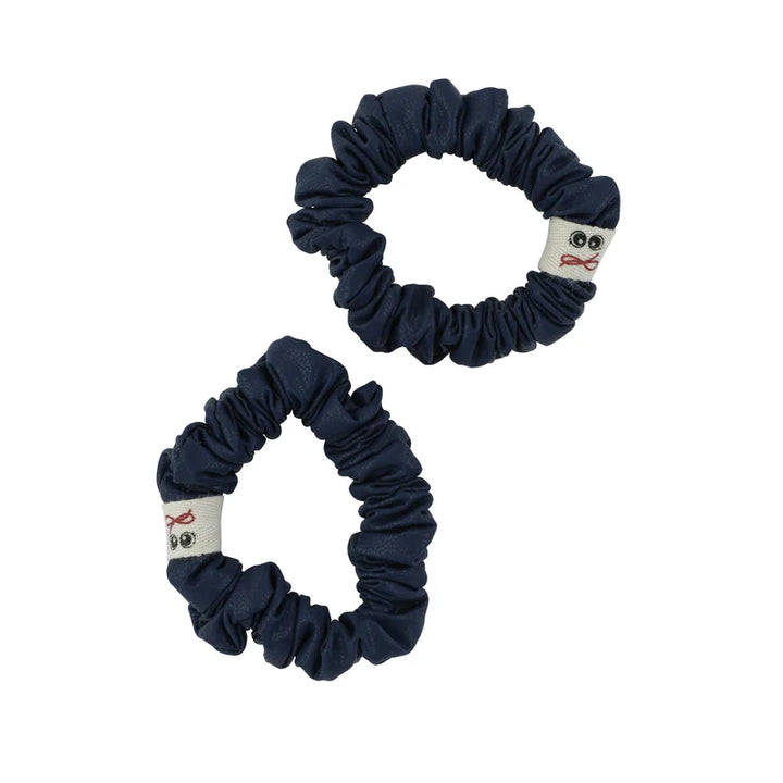 pony classic leather mini scrunchy set
