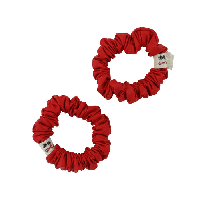 pony classic leather mini scrunchy set