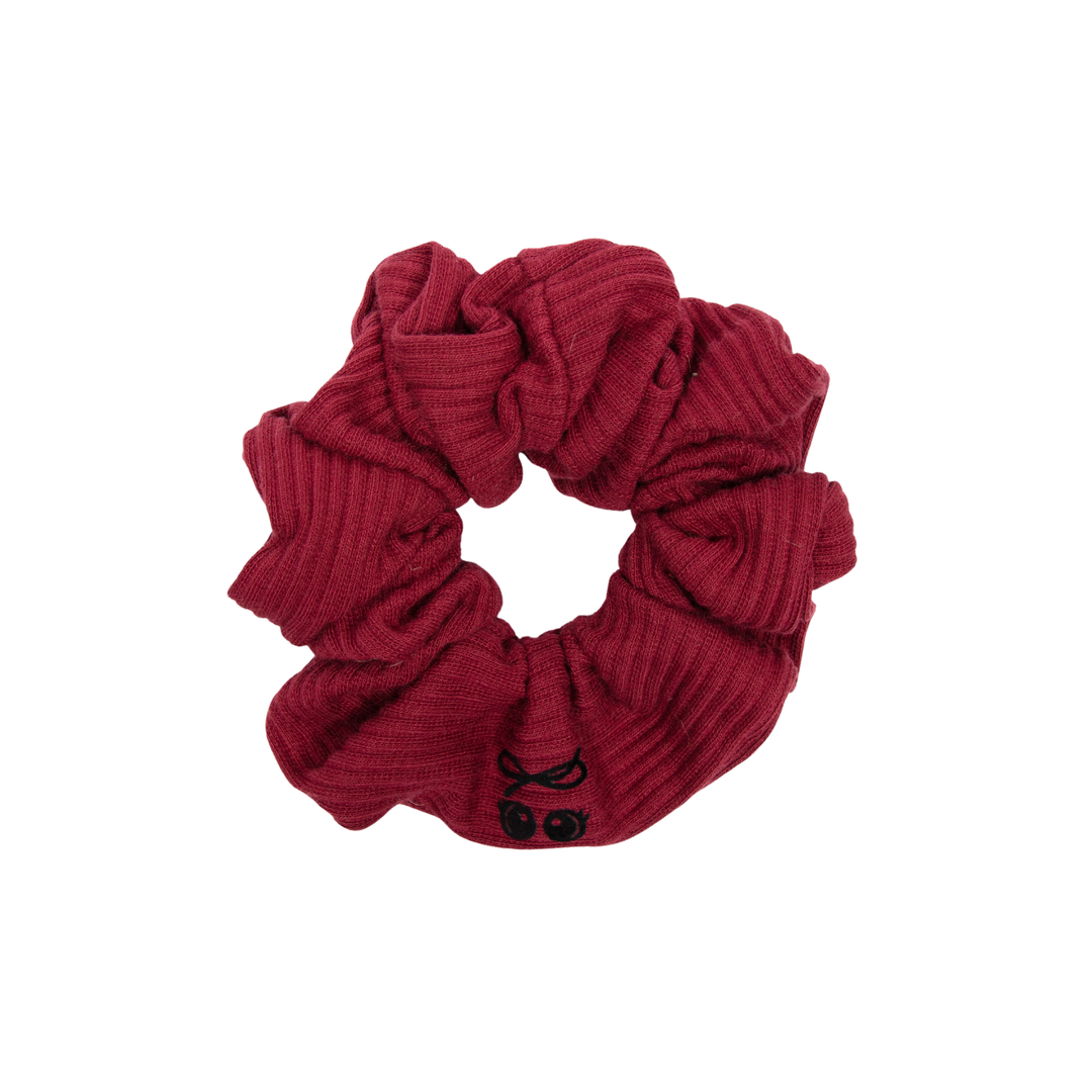 pony rib textured scrunchy