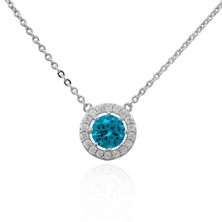 necklace pendant solitaire stone