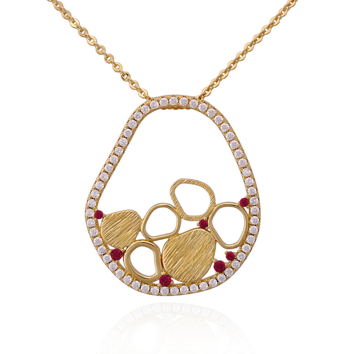 necklace pendant pebbles