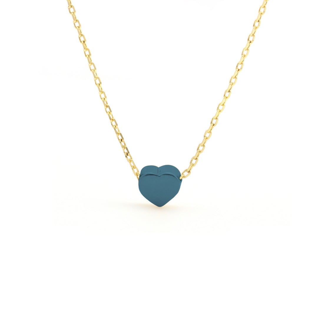 necklace single candy heart