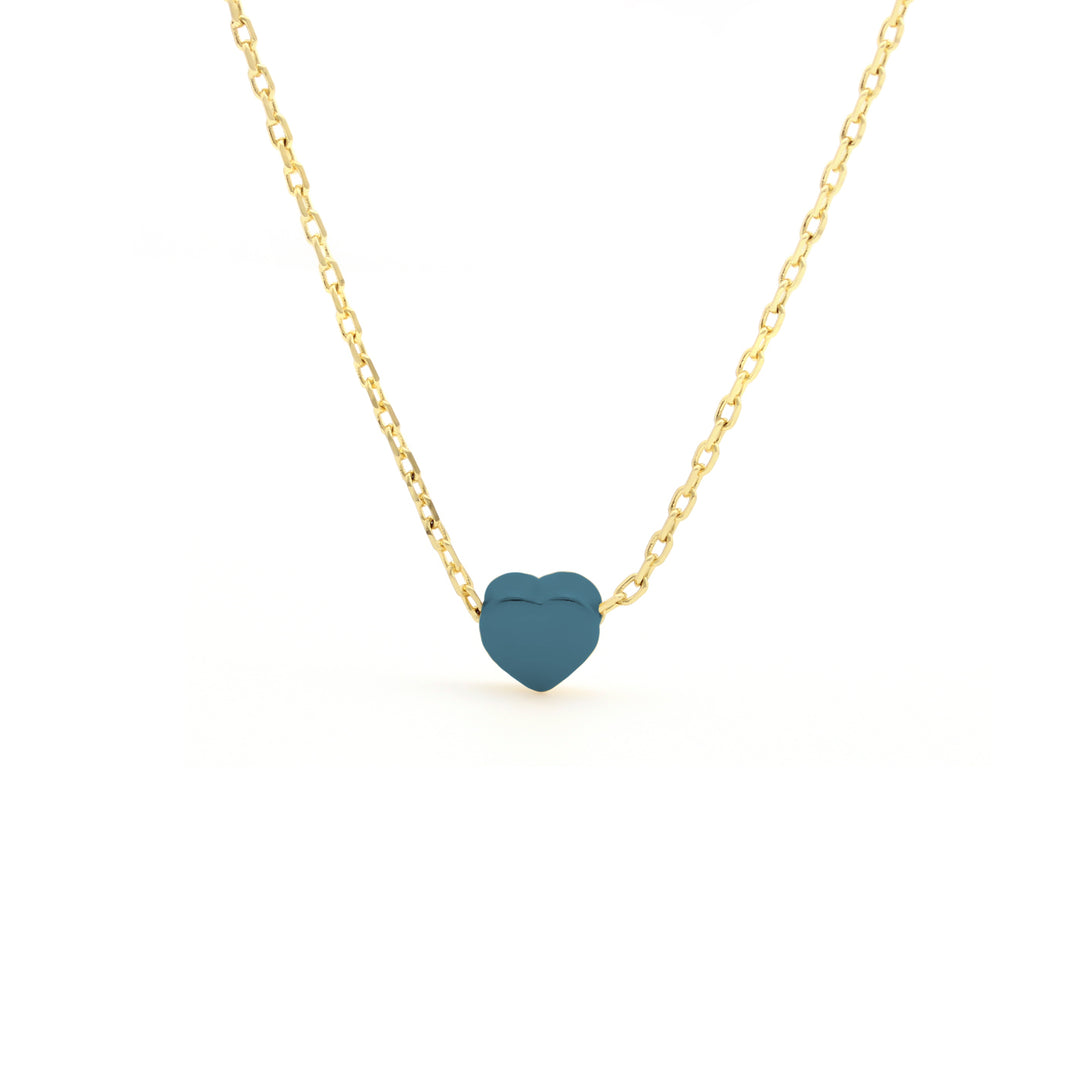 necklace single candy heart