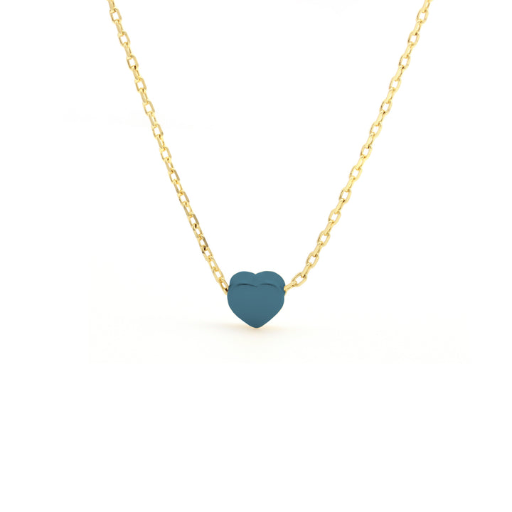 necklace single candy heart