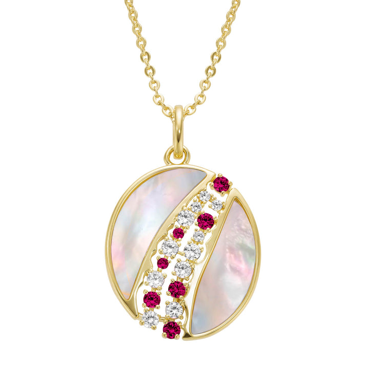 necklace falling stones mop