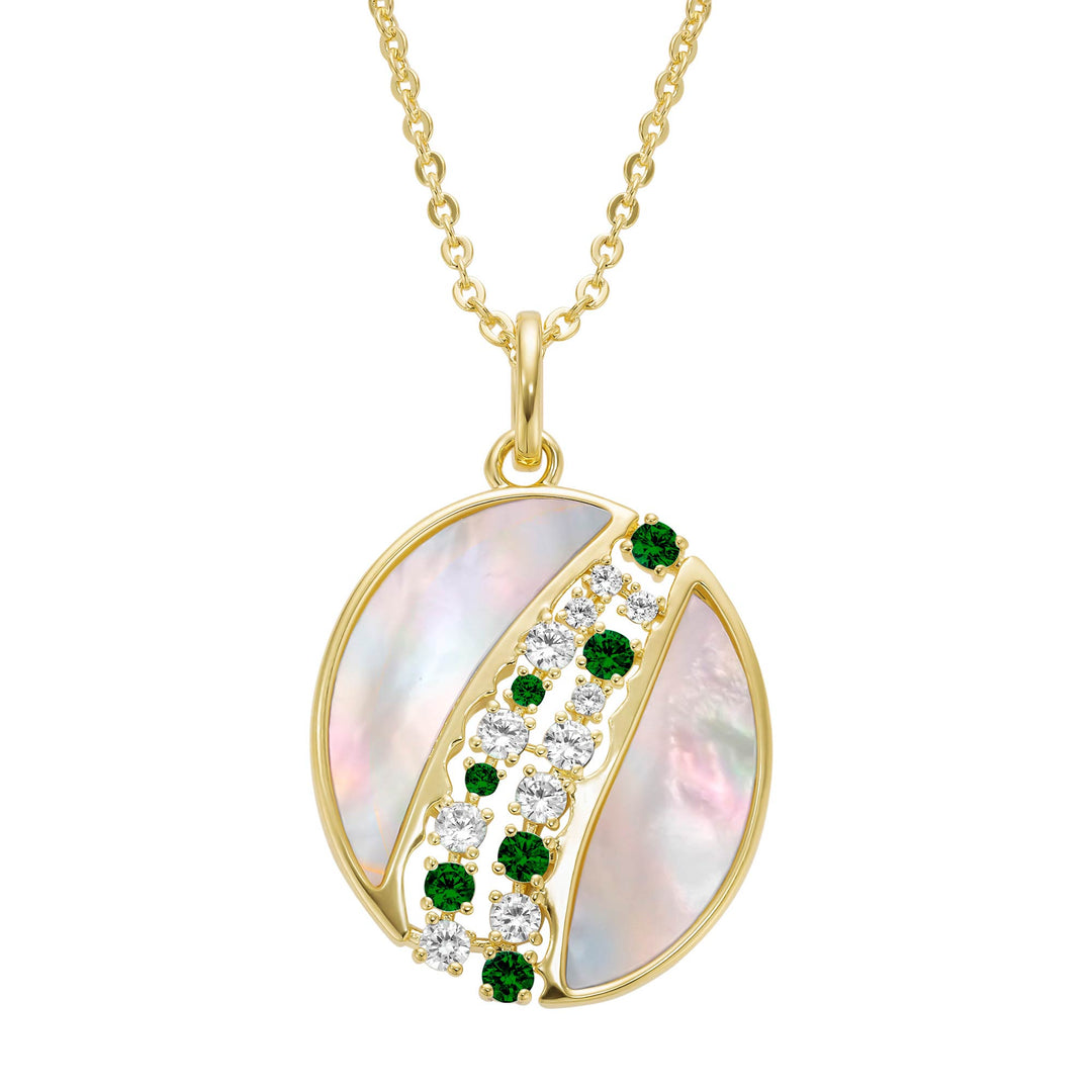 necklace falling stones mop