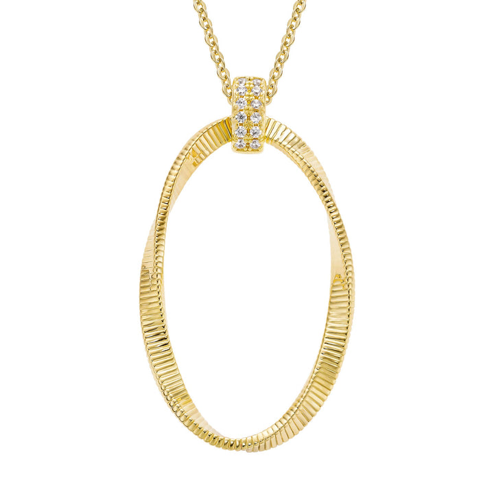 necklace oval doorknocker