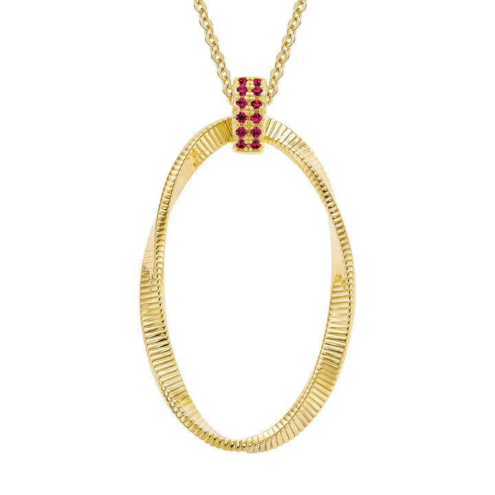 necklace oval doorknocker