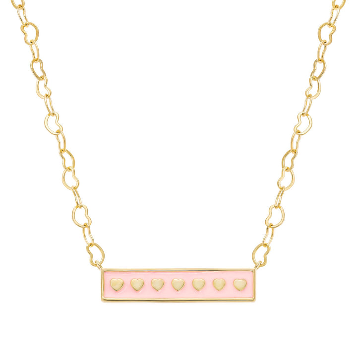 necklace enamel bar