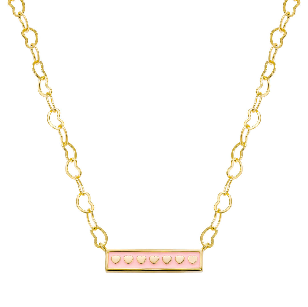 necklace enamel bar