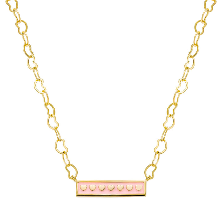 necklace enamel bar