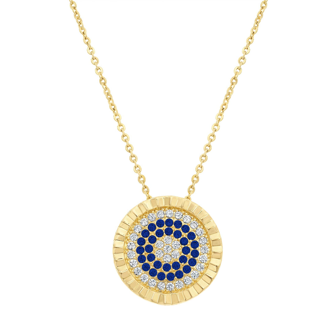 necklace round diamond