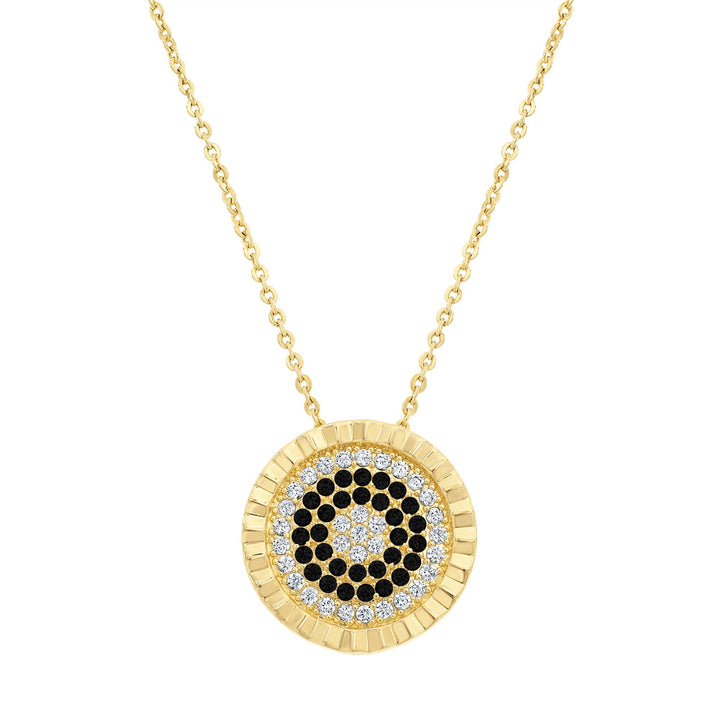 necklace round diamond