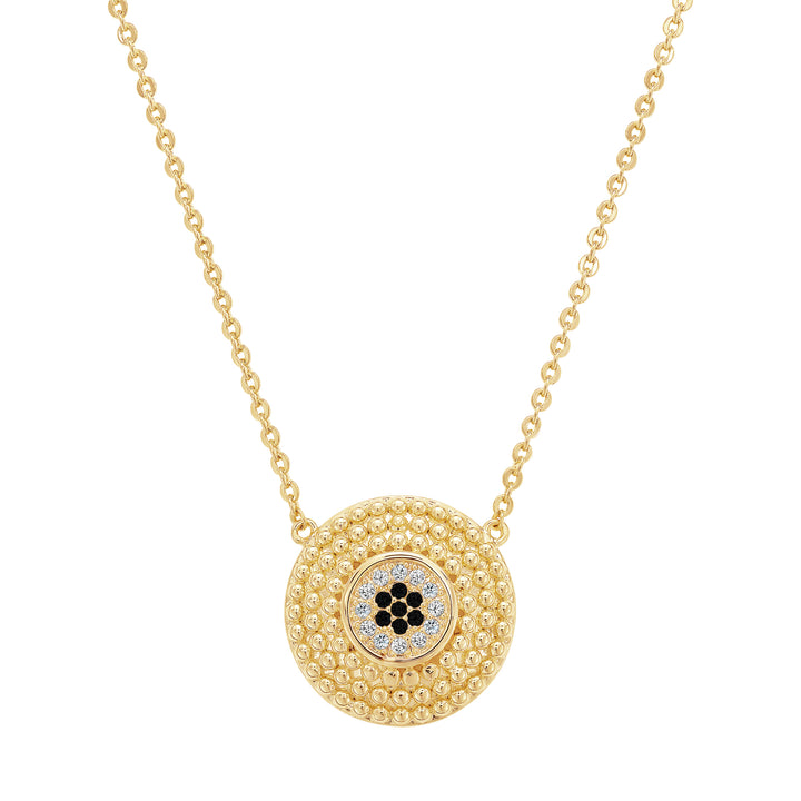 necklace ball textured circle