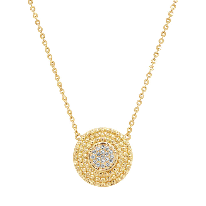 necklace ball textured circle