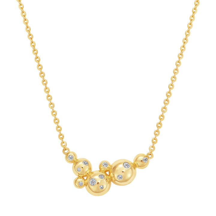 necklace bubbles cluster