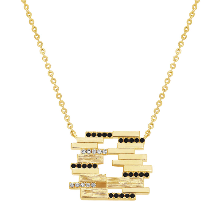 necklace asymmetrical blocks