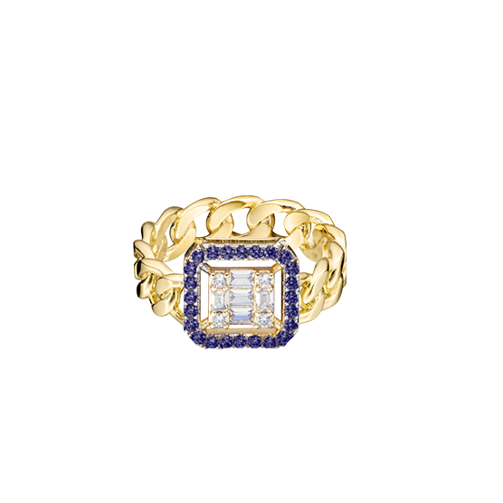 ring baguette rectangle