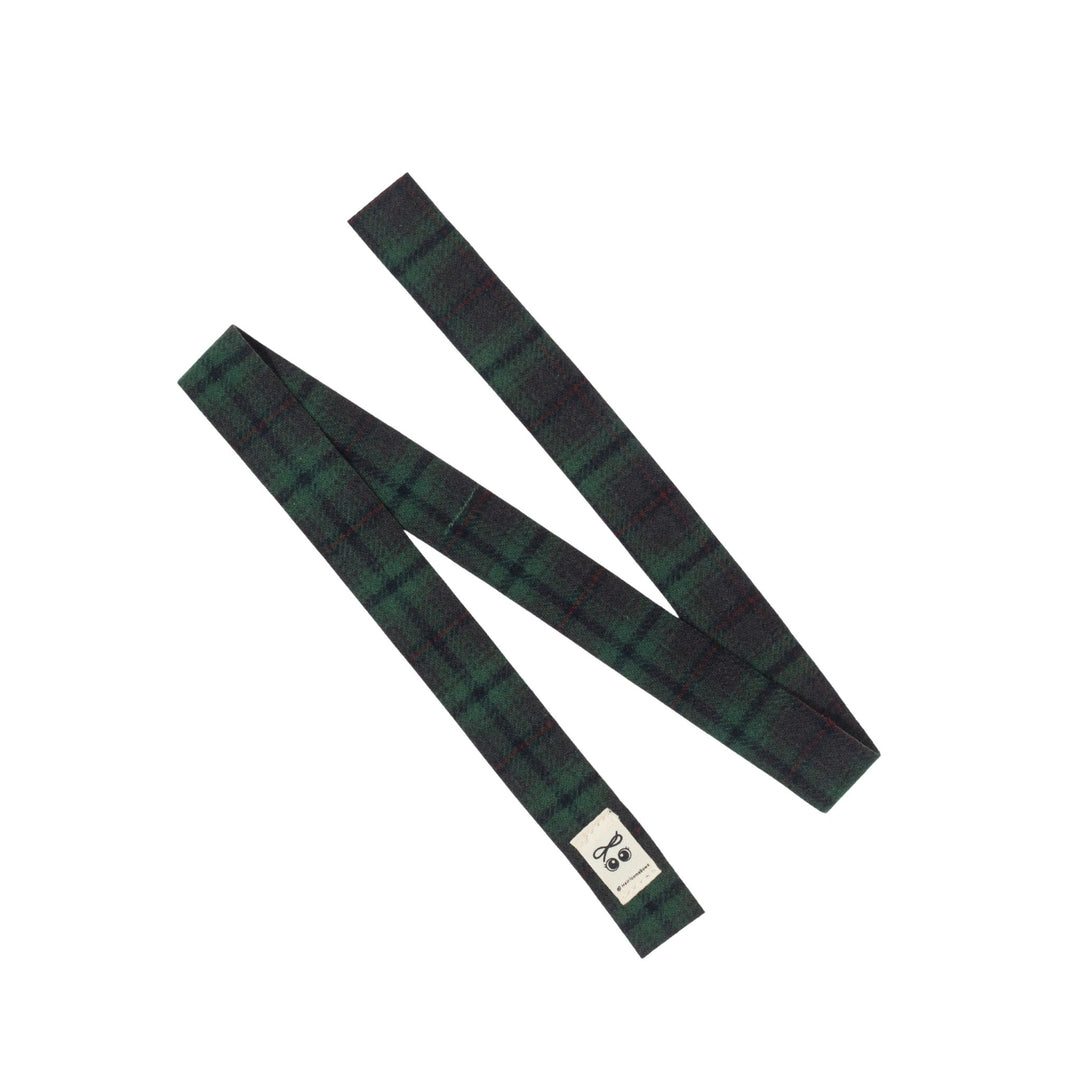 hair tie plaid