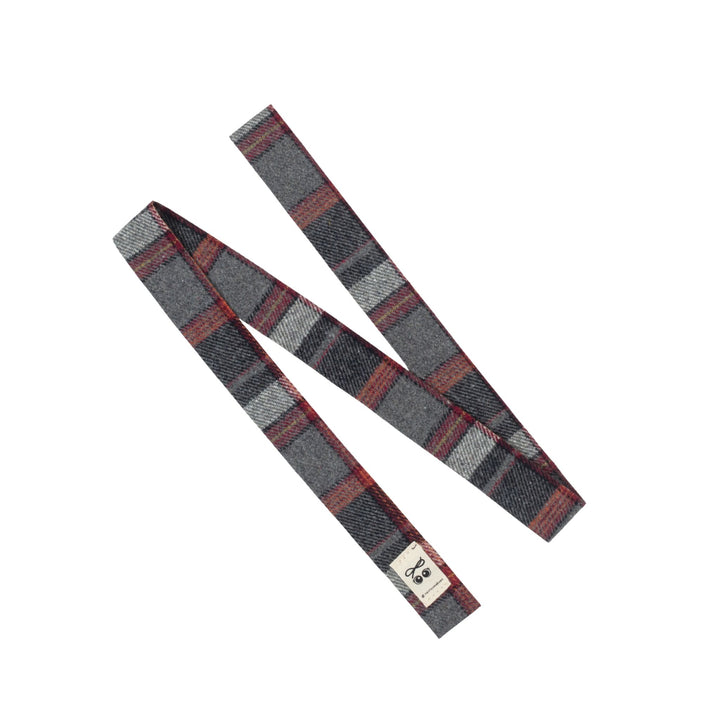 hair tie plaid