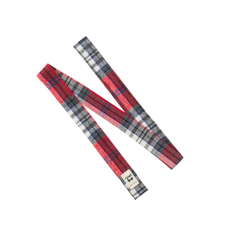 hair tie plaid