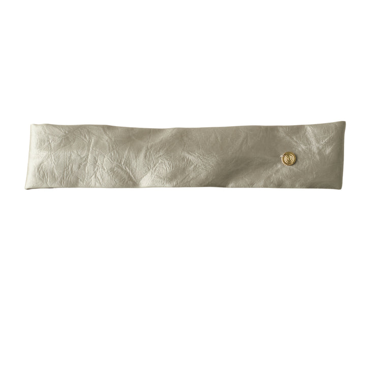 sweatband leather silk