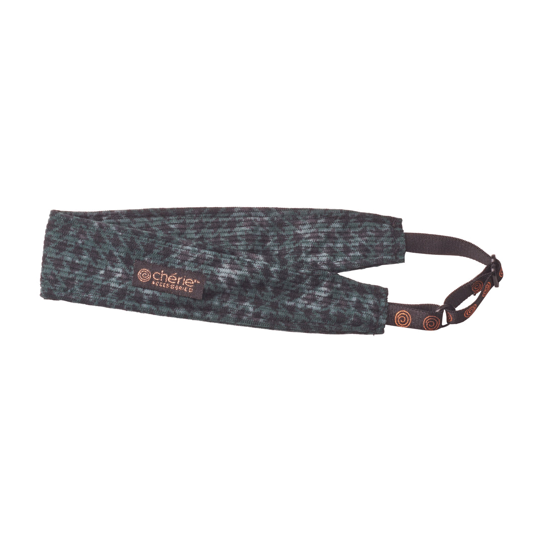 sweatband houndstooth