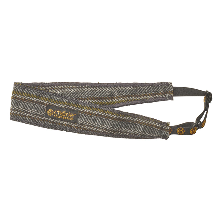 sweatband striped wool
