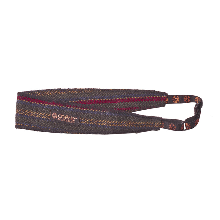 sweatband striped wool