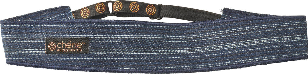sweatband denim print