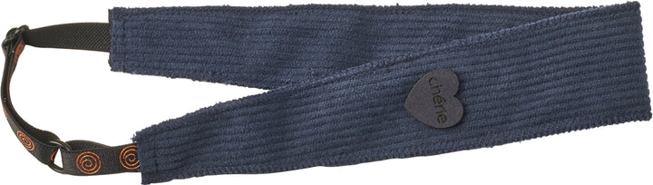 sweatband corduroy heart adjustable
