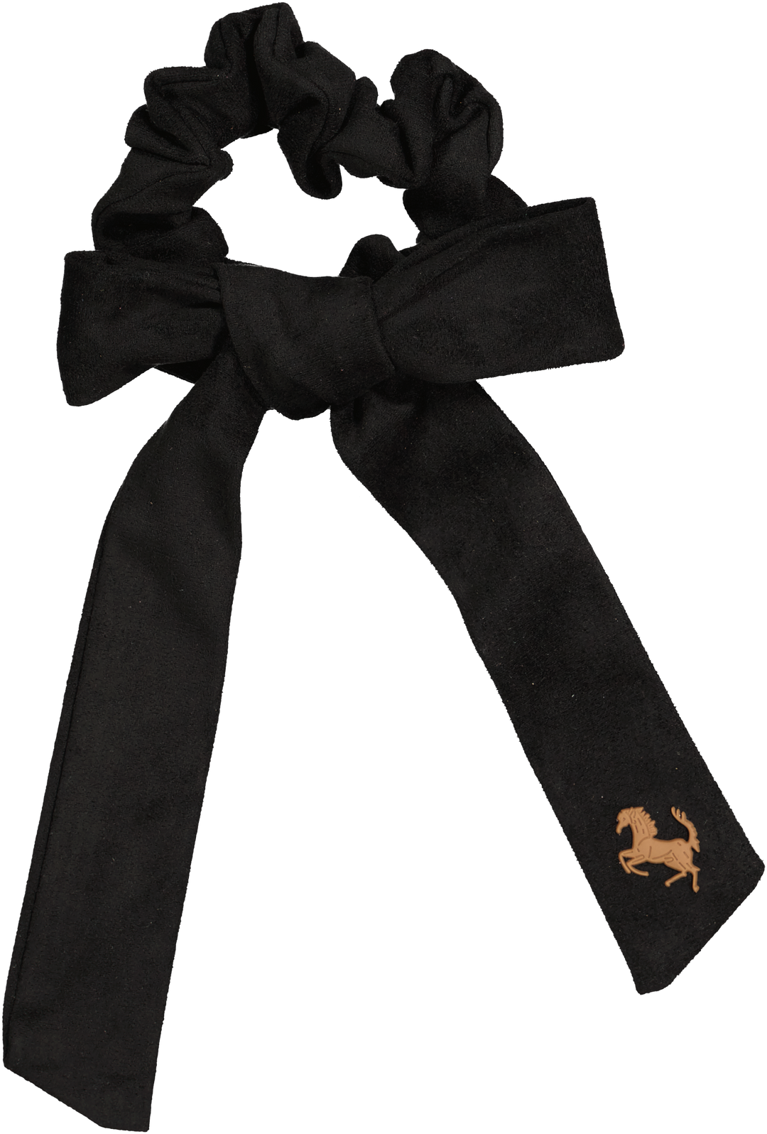 pony scrunchie rubber horse bow