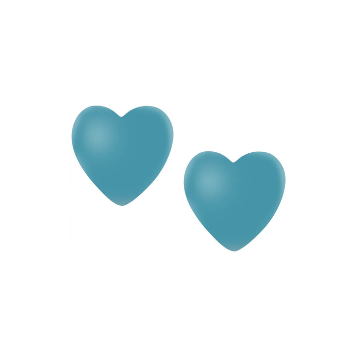 earring stud heart