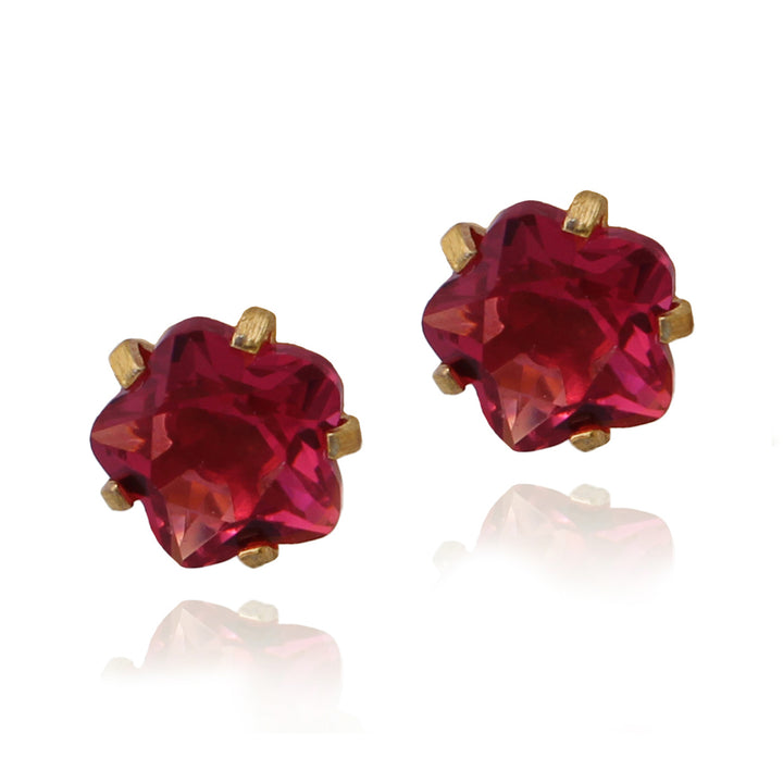 earring stud flower