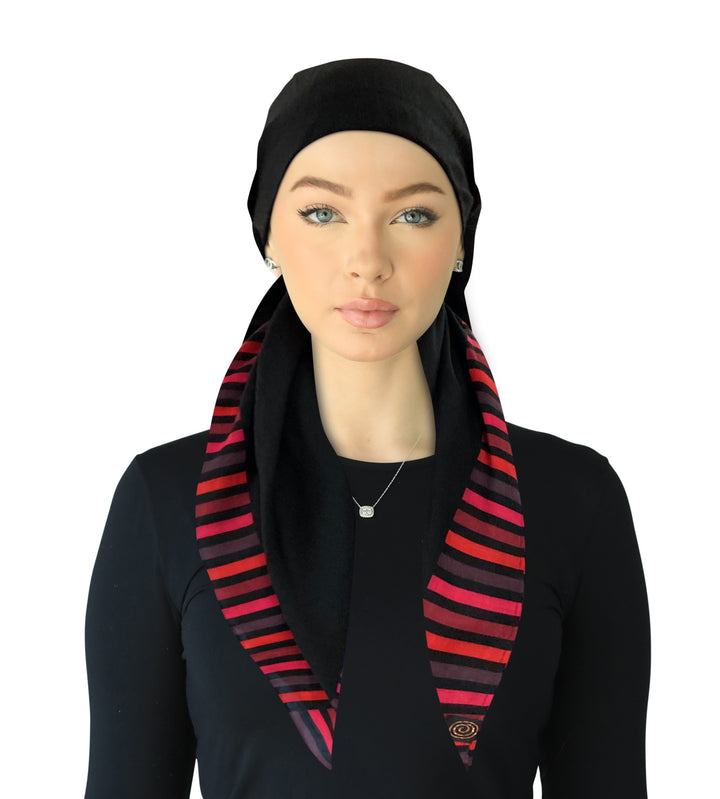 headscarf open back pretied adjustable