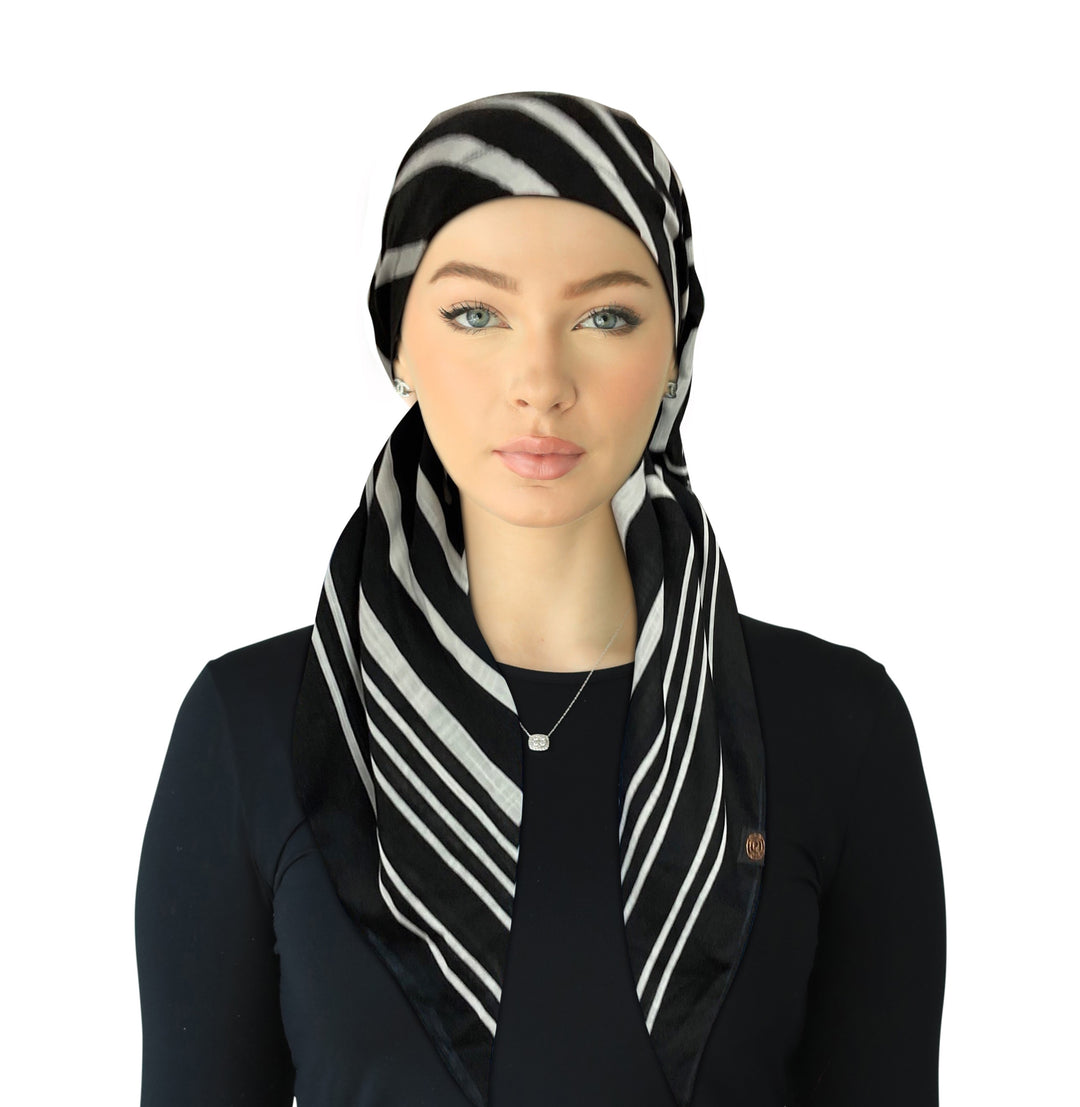 headscarf open back pretied adjustable