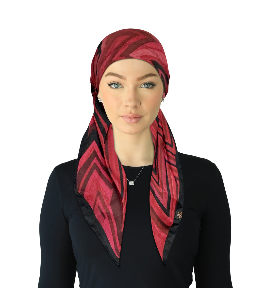 headscarf_open open back adjustable pre-tied scarf