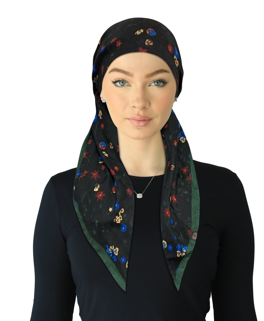 headscarf_open open back adjustable pre-tied scarf