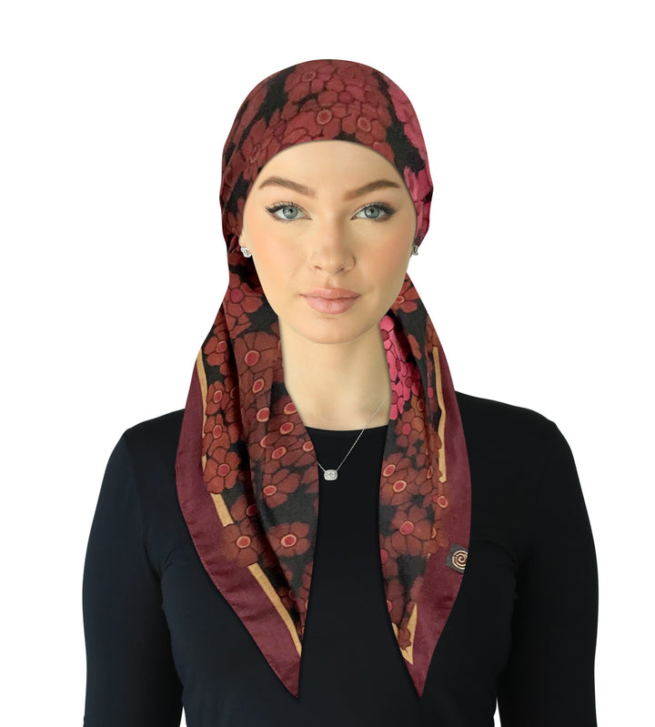 headscarf_closed closed back adjustable pre-tied headscarf
