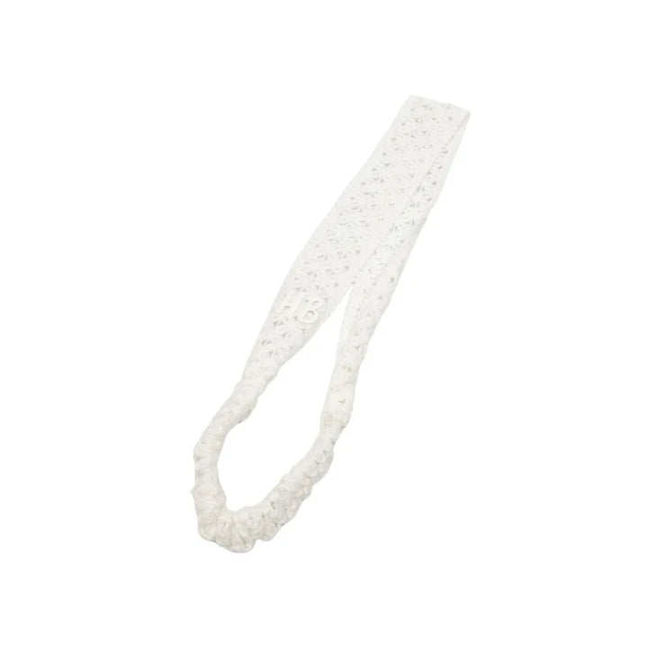 sweatband crochet ribbon