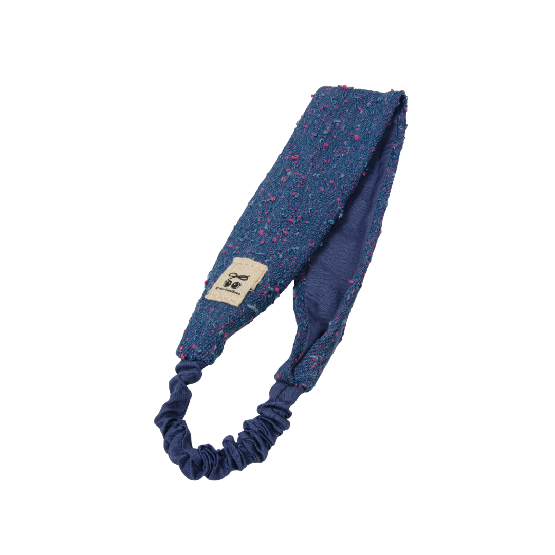 sweatband fray denim