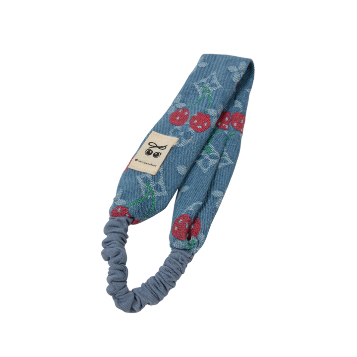 sweatband denim cherry