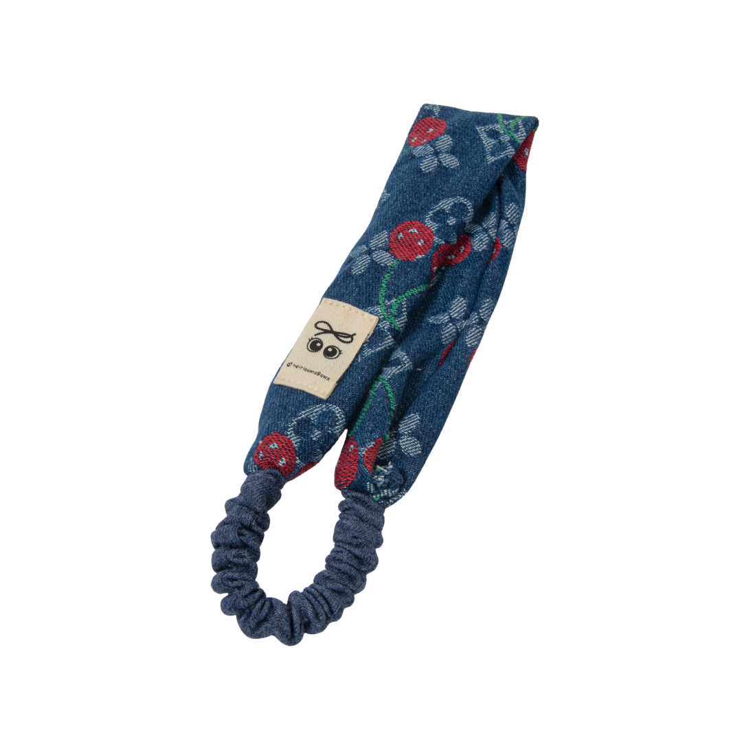 sweatband denim cherry