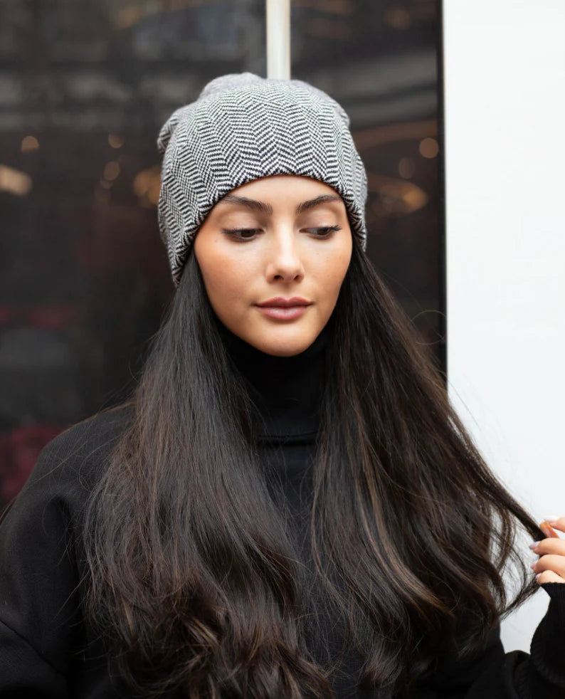 beanie cashmere cuff