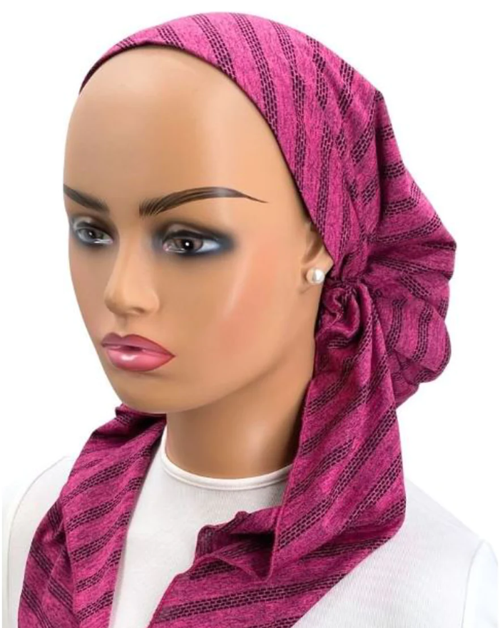 headscarf regency stripe