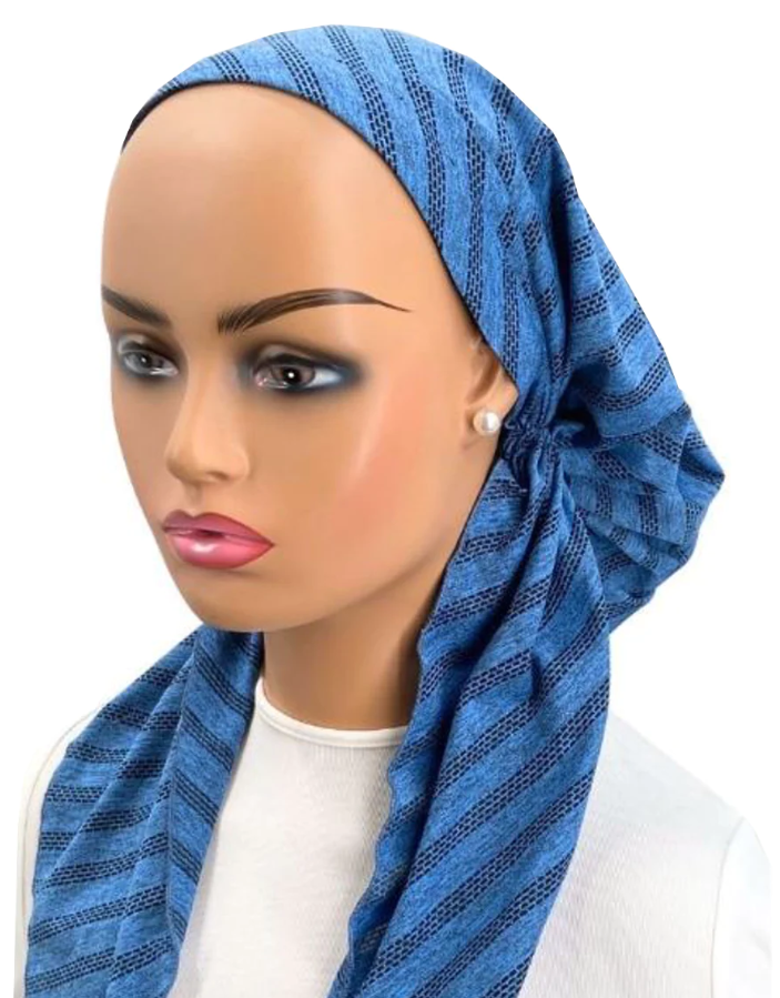 headscarf regency stripe