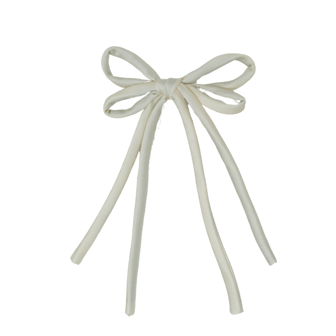 clip silky rope bow