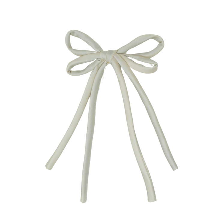 clip silky rope bow