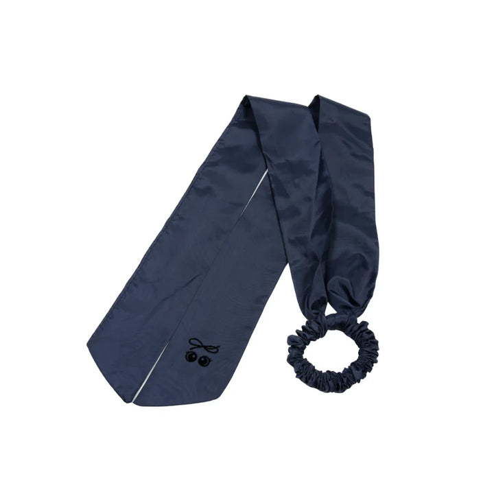 pony taffeta tie scruchy