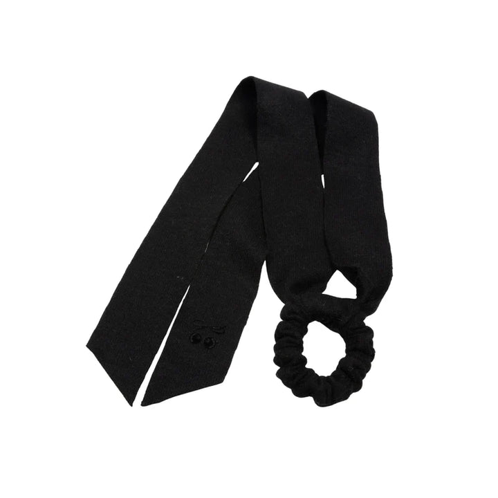 pony brushed wool tie scrunchy